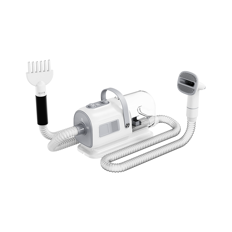 ماكينة مكنسة ومنفاخ شعر الحيوانات الأليفة الكل في واحد