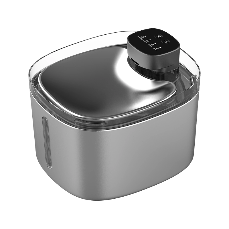 MAS-1009 نافورة مياه ذكية للحيوانات الأليفة سعة 5 لتر من الفولاذ المقاوم للصدأ